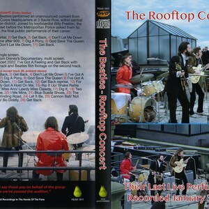 Beatles rooftop concert dvd - Etsy 日本