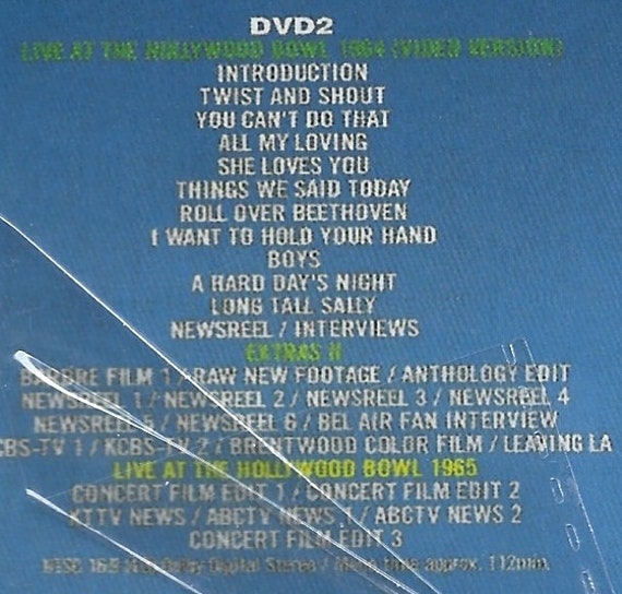 Beatles - Live at the Hollywood Bowl Complete - 2 CD + 2 DVD