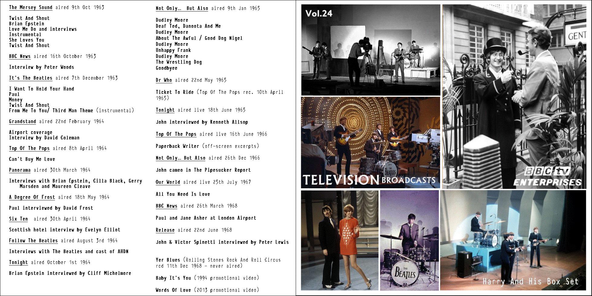 Beatles - Harry and His Box Set - Live in the BBC Studios