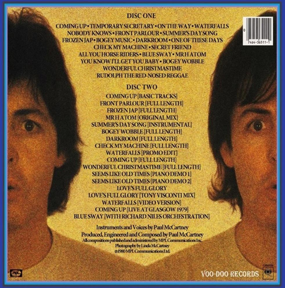 Paul Mccartney - Mccartney II - 2 CD - New - Etsy