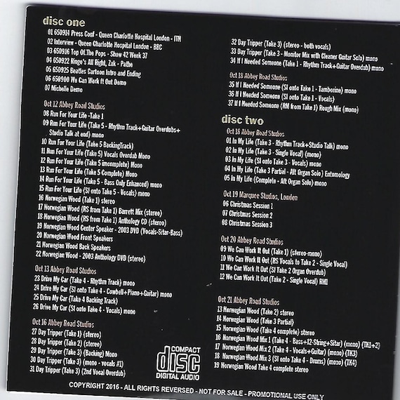 Beatles Rubber Soul 50th Anniversary Plastic Soul 8 CD - Etsy Denmark