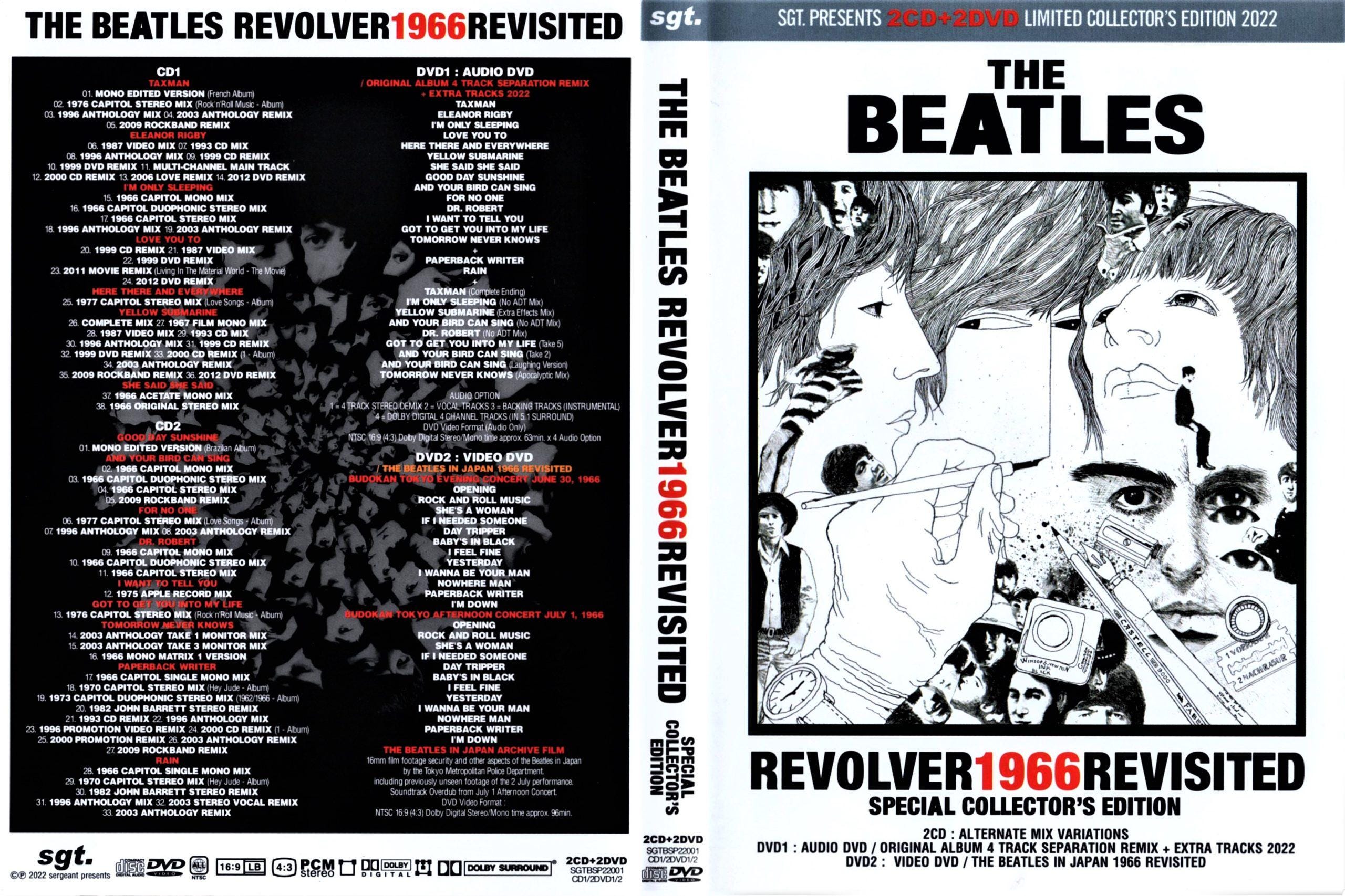 Beatles - Revolver Revisited - Includes June 30 and July 1 Tokyo Shows on Video - 2 CD + 2 DVD - New