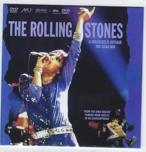 Rolling Stones - Brussels Affair - 1973 Live - Quad Mix - 1 DVD-A