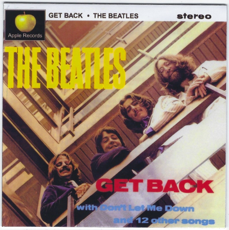 Beatles Get Back/let It Be Glyn Johns Mixes Last Licks Live Dr. Ebbetts