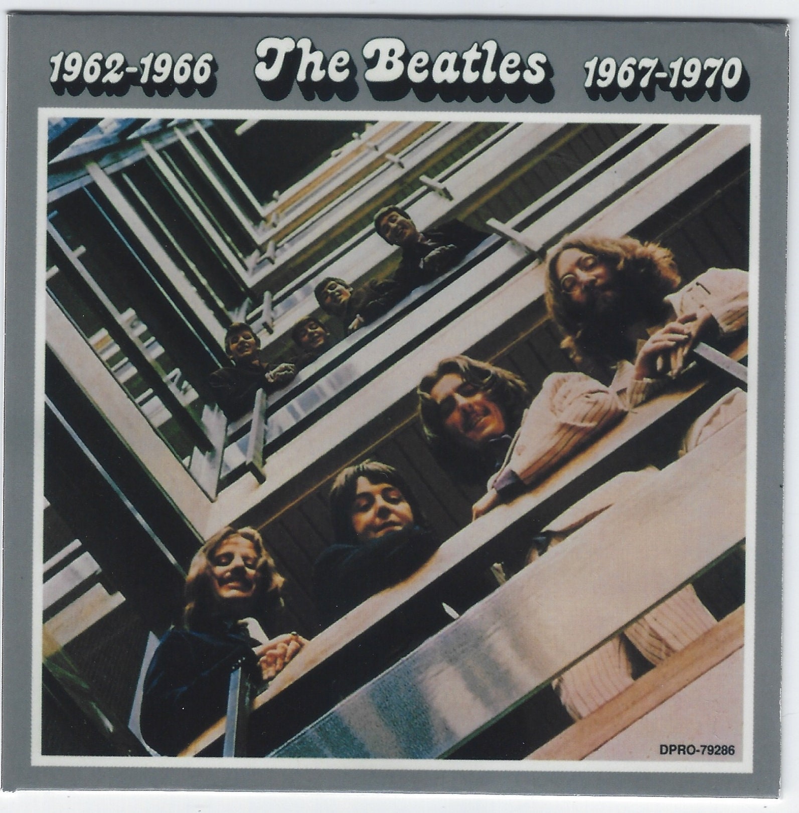 Beatles - Red (1962-66) and Blue (1967-70) - Dr. Ebbetts - 4 CD