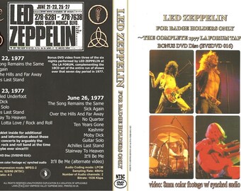 Led Zeppelin - for Badgeholders Only - LA Forum - June 21-23, 25