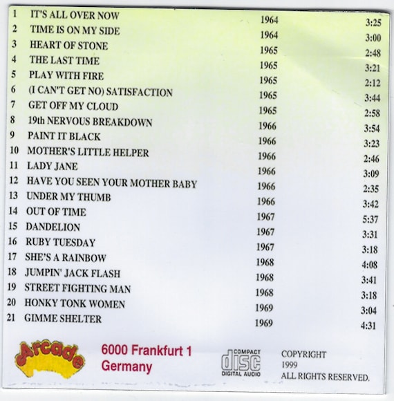 ラジオ放送用音源 / rolling stones 6CD The Rolling Stones, The Rolling Stones, The Rolling Stones - The