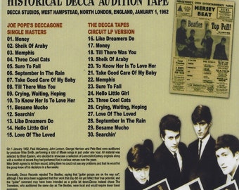 Beatles - The Complete Decca Tapes - mono en stereo - 2 cd's - nieuw