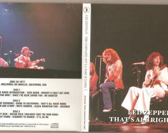 Led Zeppelin - for Badgeholders Only - LA Forum - June 21-23, 25