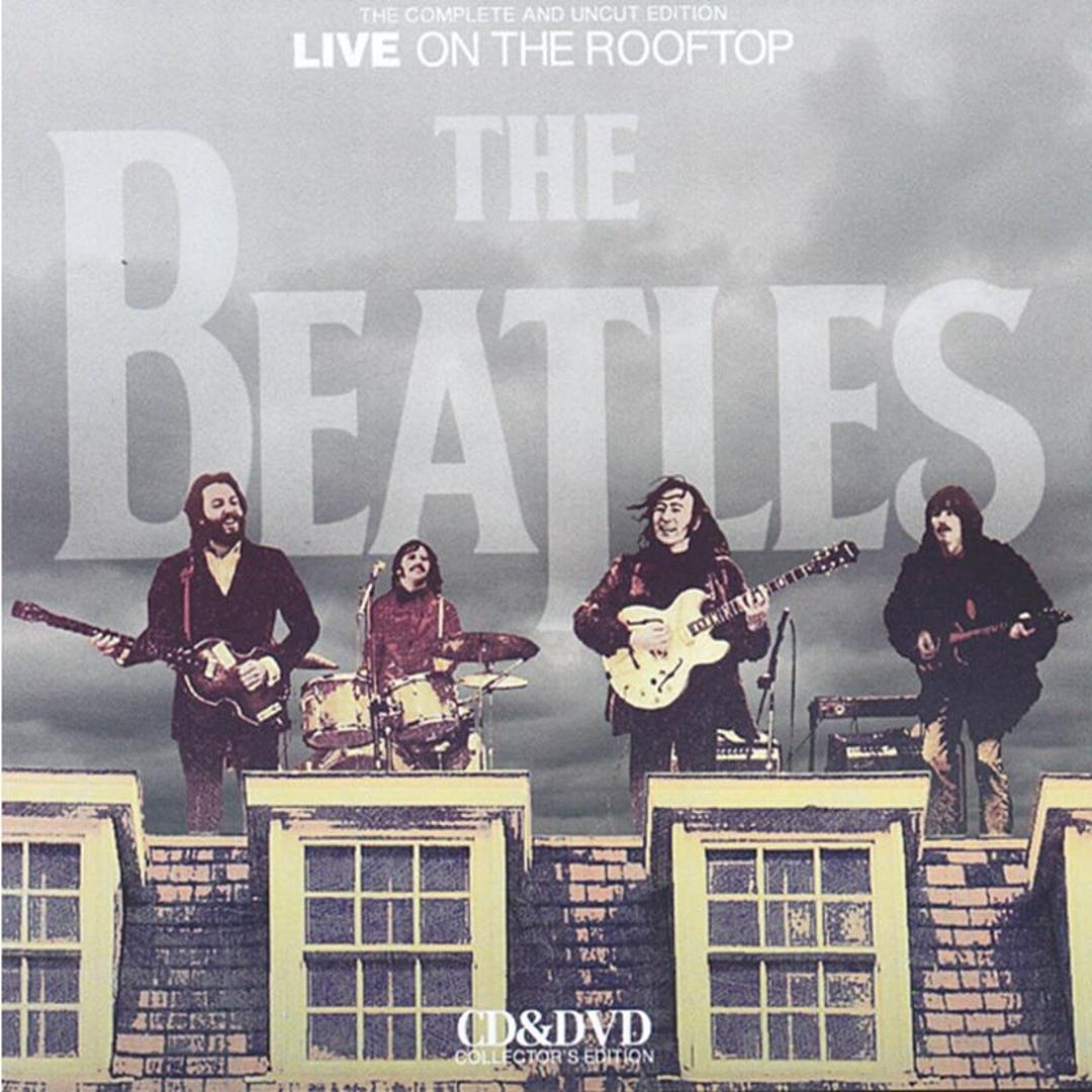 Beatles Rooftop Cd Beatles - Rooftop Concert in Stereo - 1 CD and DVD - New - Etsy