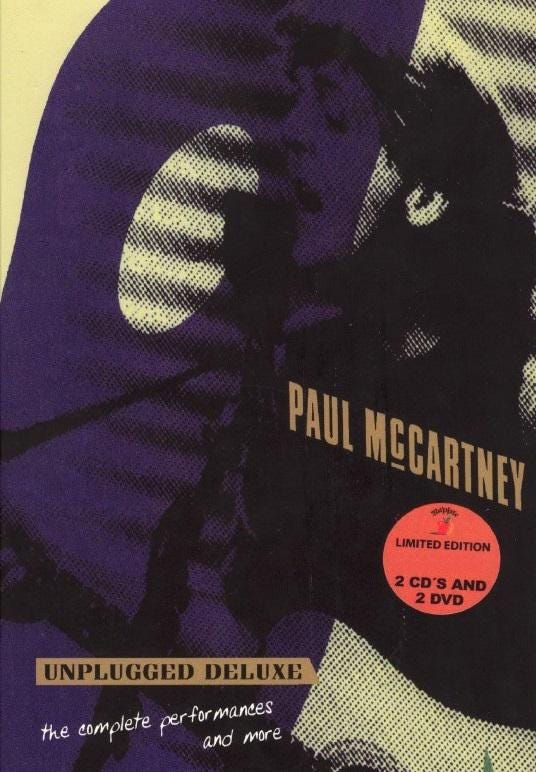 Paul McCartney - Unplugged Deluxe - 2 CD and 2 DVD - New