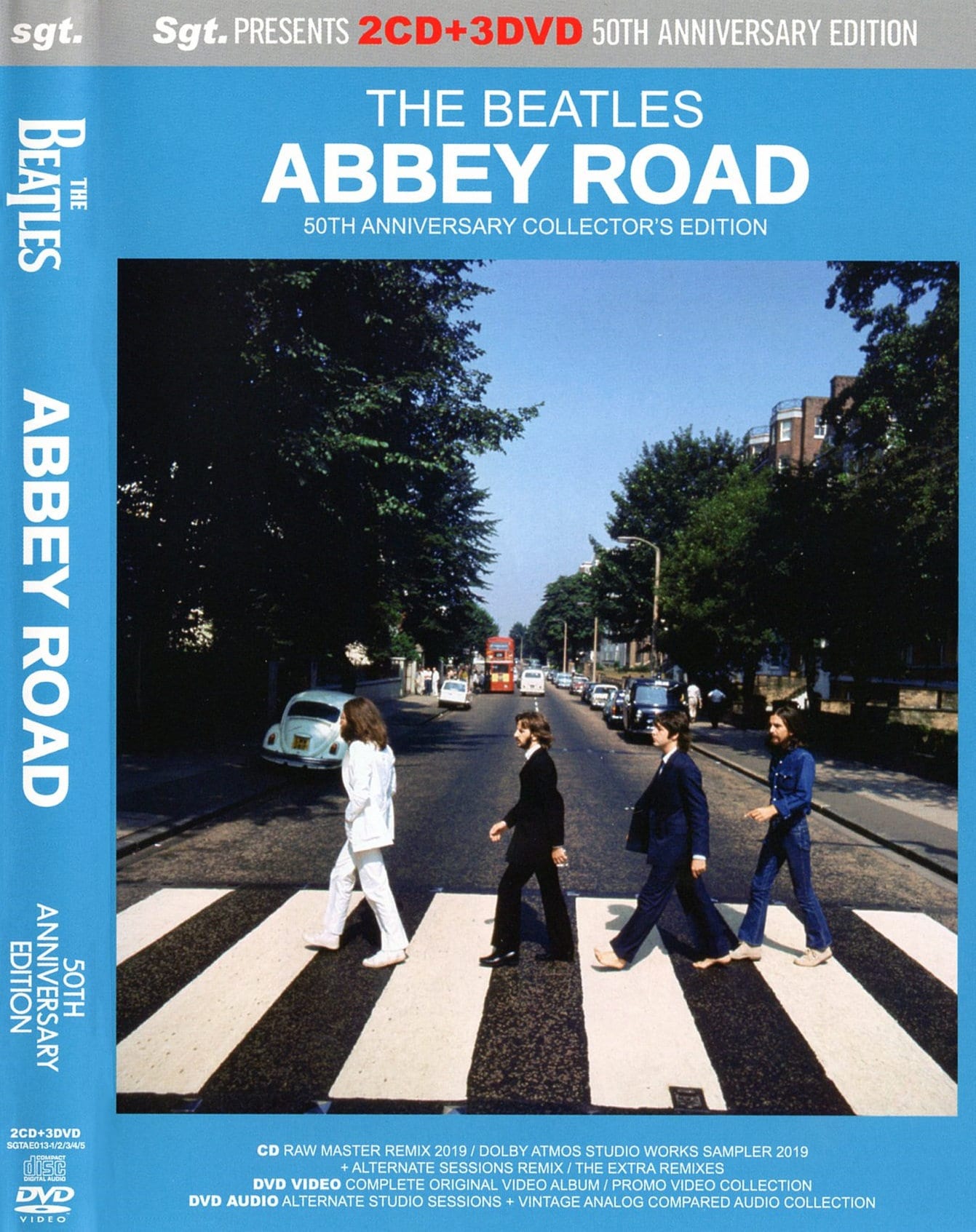 Beatles Abbey Road 50th Anniversary Ed 2 CD 3 DVD New - Etsy 日本