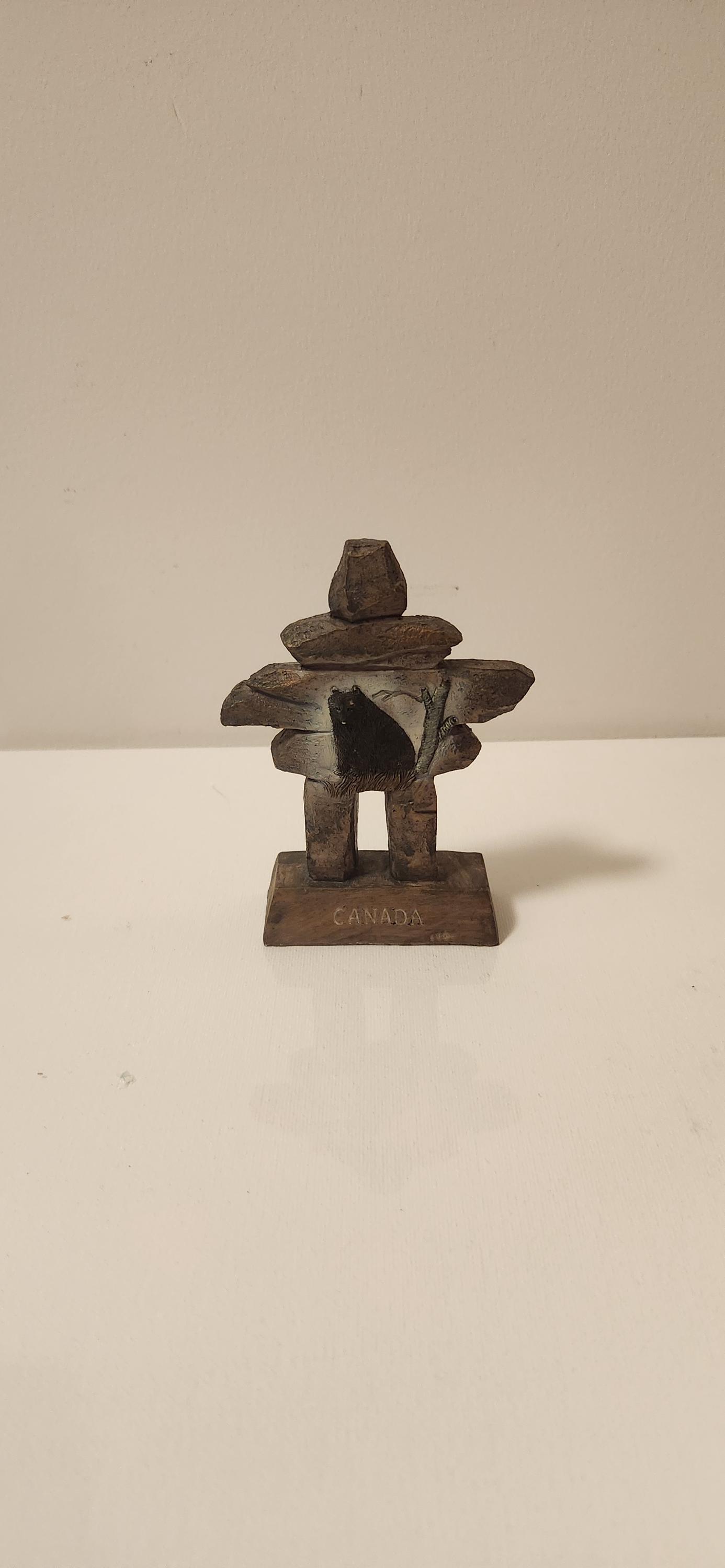 Vintage Inukshuk Made by Boma Canada