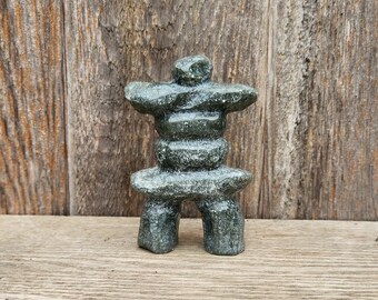 Inukshuk Inuit Art Carving