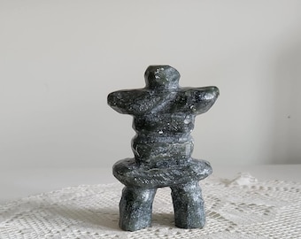 Inukshuk Inuit Art Carving