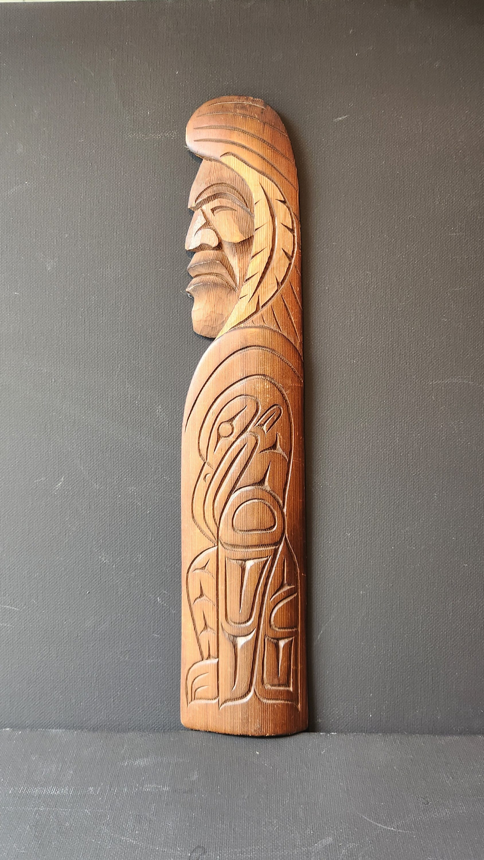 First Nations Dancer and Raven Hand Carved - Etsy