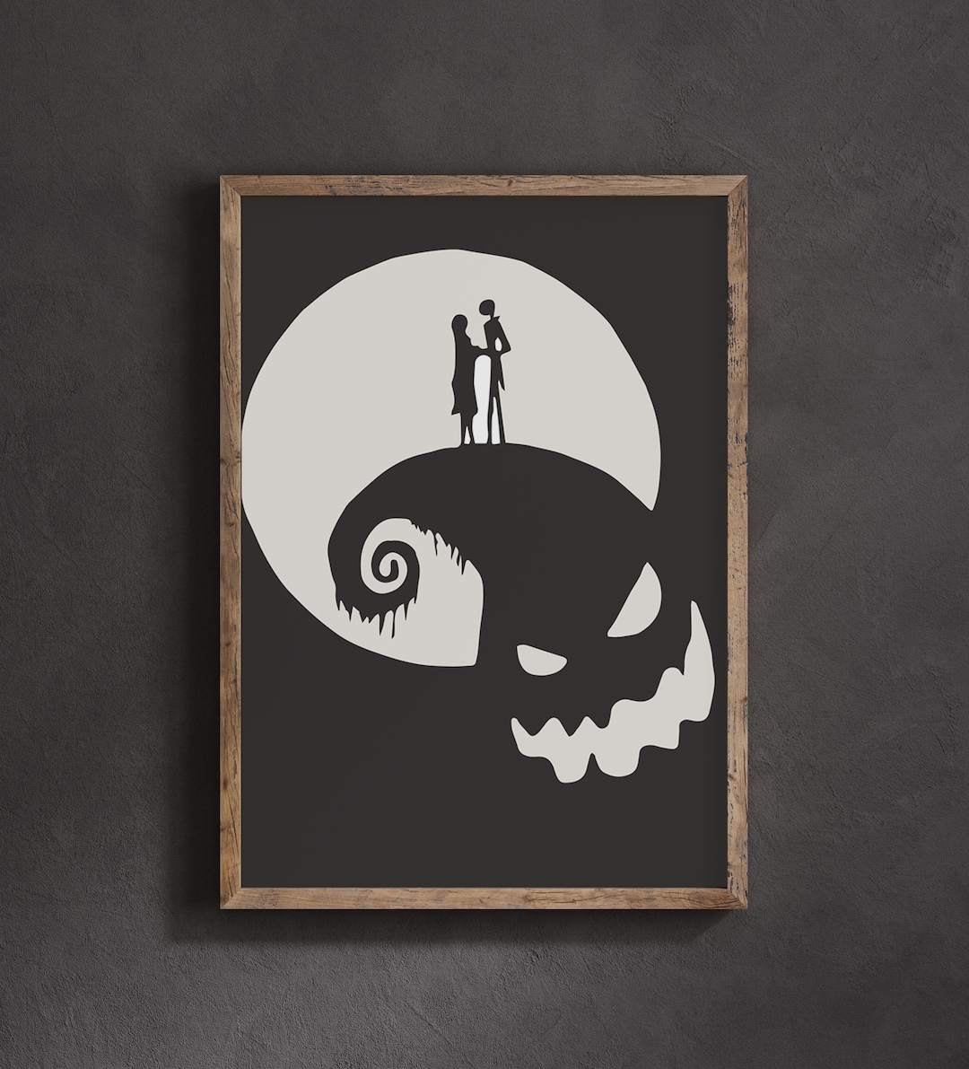 The Nightmare Before Christmas, Halloween, Digital Download Print, Wall ...