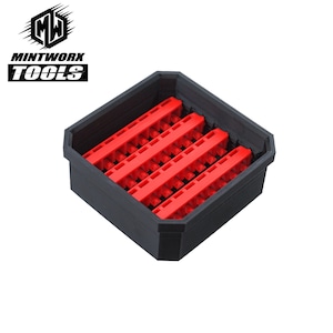 Small Square Milwaukee Bin and Bit Holder Kit | Slim Packout
