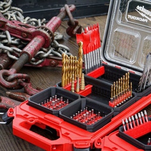 Milwaukee Shockwave kit (Bins & Bit Holders) for Shockwave Packout Low Profile