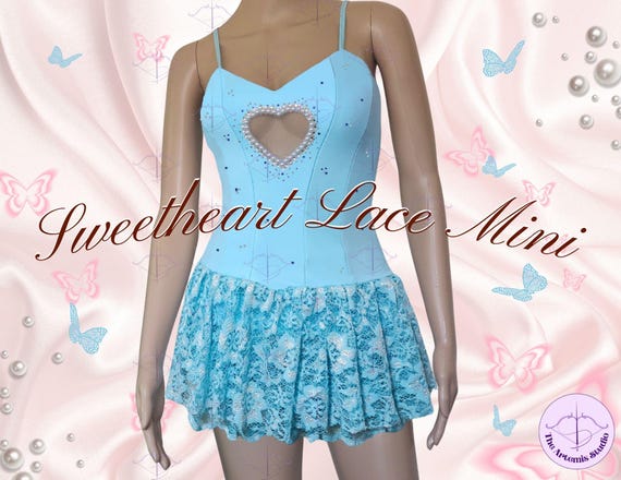 Sabrina Carpenter Costume Heart Cut Out Dress Corset Style Mini 