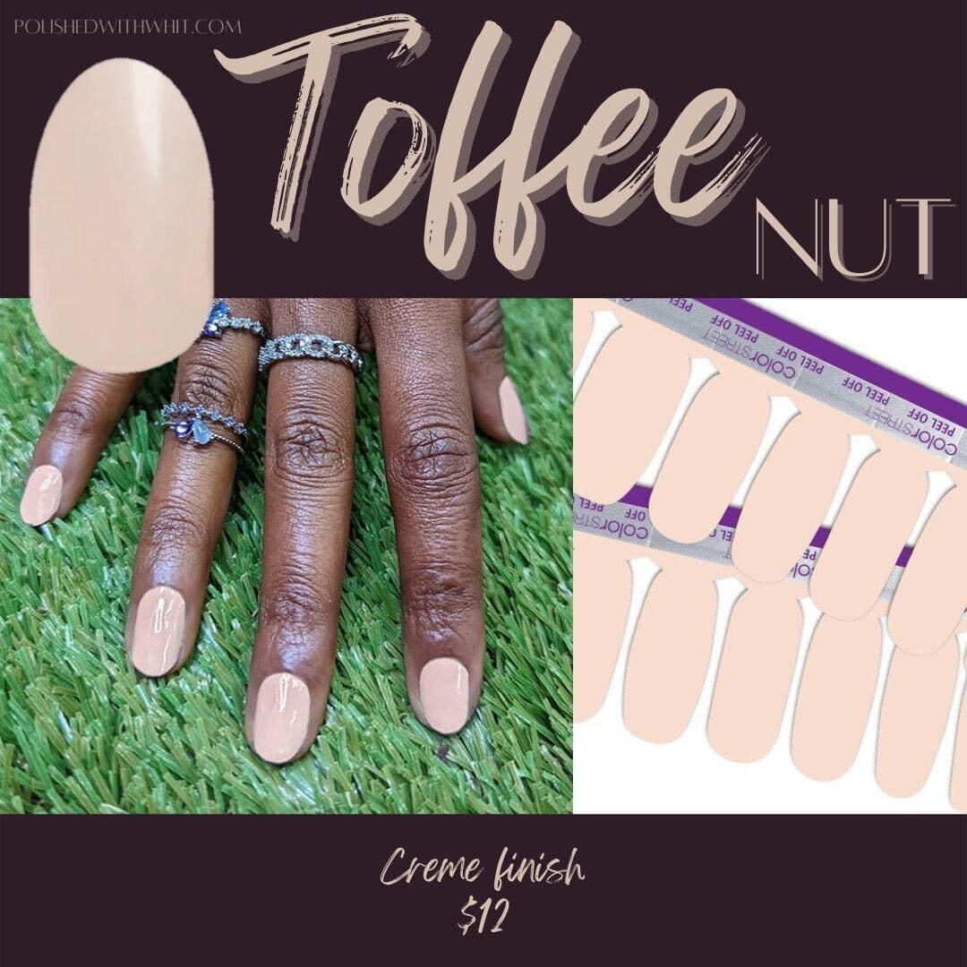 Color Street Toffee Nut Etsy