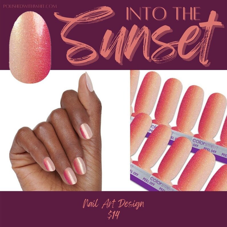 Color Street Into the Sunset Etsy