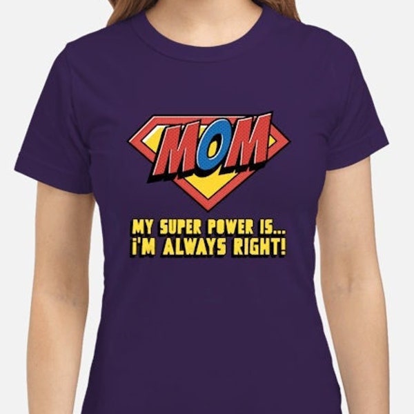 Super Mom - Muttertags-T-Shirt!