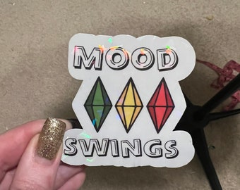 Mood Swings Sims Sticker