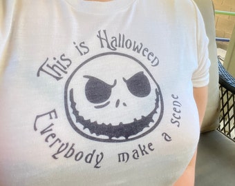 This is Halloween crop top