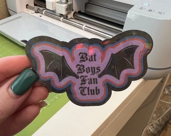 Bat boys fan club sticker