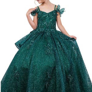 Mini robe vert émeraude 15/ Presentación