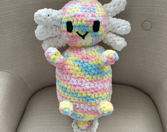 Crochet giant Axolotl