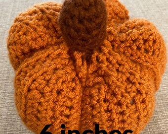 Handmade Crochet Pumpkin: Fall Decor, Pillow