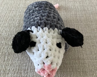 Crochet Opossum plush PDF Pattern