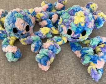 Crochet Octopus PDF Pattern Two sizes included