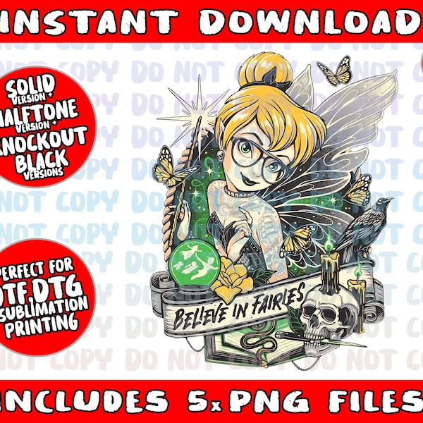 Tinkerbell Printable - Etsy