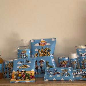 Papeterie et gourmandises personnalisées thème Toy Story