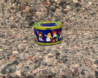 1970's Asian Oval Tin Bank S-1868