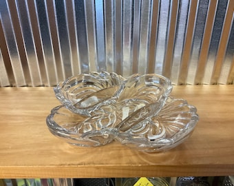 1930's Cambridge  Caprice Clover Leaf RELISH DISH  with 3 Sections.  S-1350