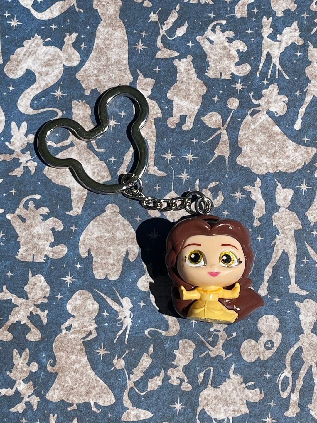 Beauty and the Beast Disney Doorables Keychains Etsy