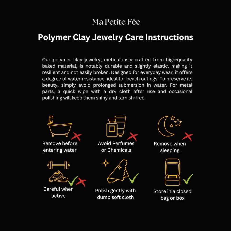 ✓ Handle gently to maintain condition.
✓ Avoid soaking, extreme heat, and abrasive surfaces.
✓ Store safely when not in use for durability.
✓ Wipe with a damp cloth for light dirt. For tough stains, contact us for assistance.
