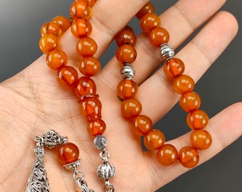 Rosario de ámbar Faturan, Rosario de baquelita 33 Rosario islámico, Misbaha, Tasbih, Tasbeh, regalo de rosario musulmán, sabha, masbaha, cuentas de oración islámicas