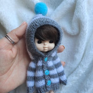 Ob11 doll clothing. Obitsu11 doll clothes. 1/12 BJD clothes