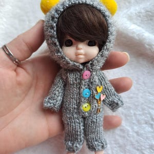 Ob11 doll clothing. Obitsu11 doll clothes. 1/12 BJD clothes