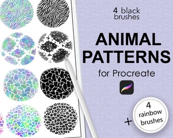 Animal print Procreate Brushes