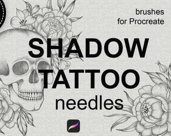 15 pincéis de procriação de tatuagem de sombra