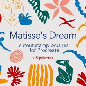 Abstract procreate stamp brushes