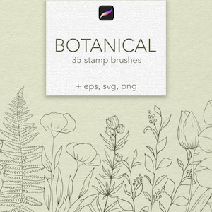 Botanische voortplantingsstempelborstels