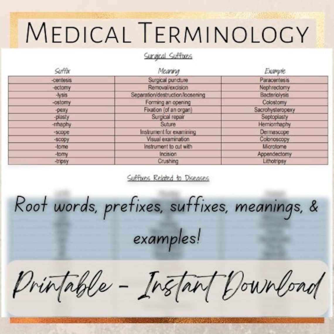 medical-terminology-roots-prefixes-suffixes-meanings-cheat-etsy