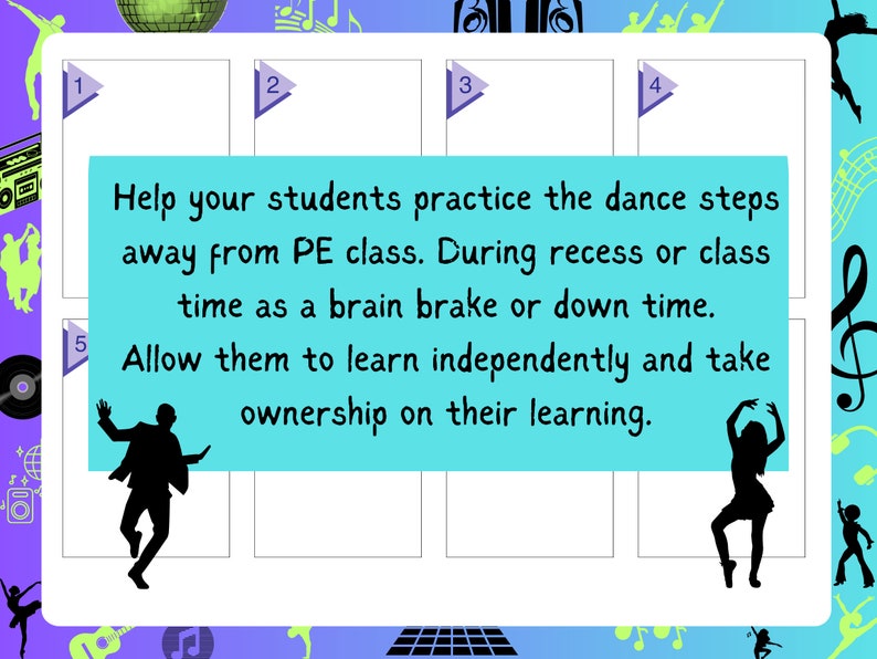 Steps poster for the dance Cotton Eye Joe. Help your students learn the steps by practicing independently. Use this poster as a brain break in the classroom or as part of movement and dance.